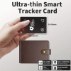 Small Model Wallet Tracker Card for Find My (iOS Only), Rechargeable Smart Key Card, Wriless Tracking Card with Lovely Images for Kids, Luggage Tag, Purse.With charger included