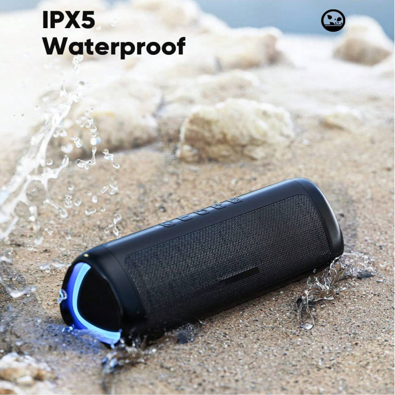Wireless Speaker With HD Sound, IPX5 Portable Wireless, Up To 24H Playtime, TWS Pairing, BT5.3, For Home/Party/Outdoor/Beach, Electronic Gadgets, Birthday Gift (Black)