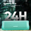 Wireless Speaker With HD Sound, IPX5 Portable Wireless, Up To 24H Playtime, TWS Pairing, BT5.3, For Home/Party/Outdoor/Beach, Electronic Gadgets, Birthday Gift (green)