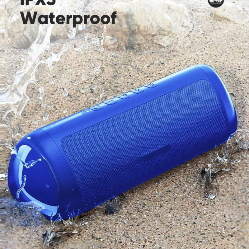 Wireless Speaker With HD Sound, IPX5 Portable Wireless, Up To 24H Playtime, TWS Pairing, BT5.3, For Home/Party/Outdoor/Beach, Electronic Gadgets, Birthday Gift (blue）