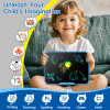 Small Model LCD Writing Tablet for Kids, 12 Inch Large Kids Drawing Pad, Rechargeable and Mess Free Coloring Kids Drawing Tablet, painting accessoryDoodle Board, Learning Toys for 3＋Year Old Boys Girls Birthday  easter gift with Quick Erase Button Blue