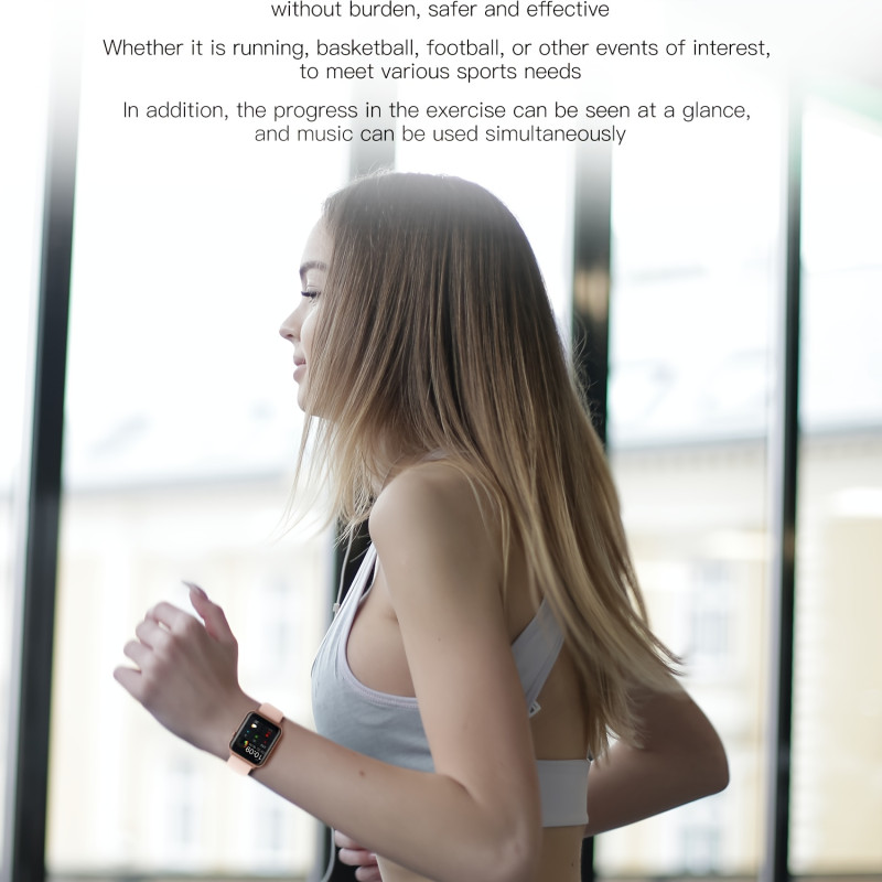 Smartwatch for Women/Men, 1.69-inch Fitness Tracker, Supports Answering/Making Calls, Wireless/Sleep Tracker/100 Sports Modes, Fitness Watch Compatible with Android and iPhone