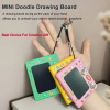Mini LCD Writing Tablet for kids,Portable Keychain-sized Drawing Pad for Kids, Colorful Doodle Board Pad, Learning and Educational Toys for Kids, Creative Birthday Gifs for Toddlers，pink