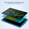 20 Inch  LCD Writing Tablet,  Colorful Screen Rechargeable Doodle Board Toddler Educational Toys for 3 4 5 6 Years Old Boys Girls Reusable Portable Drawing Tablet Christmas Toys Gifts for Kids，blue