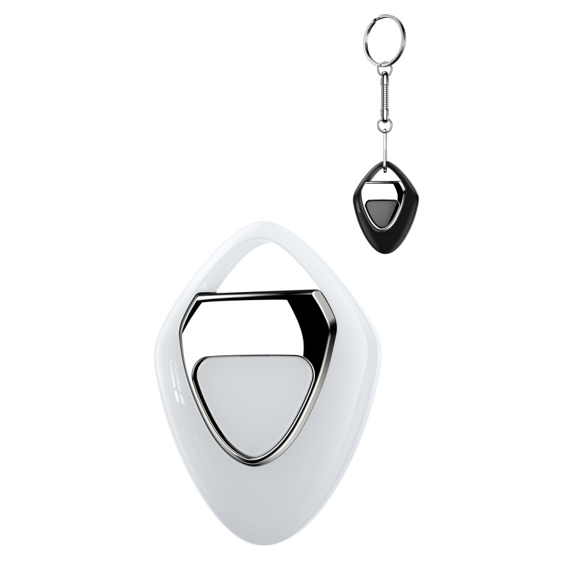 Tag Air Tracker, Trackers Like Airtgas, Luggage Tracker Works with Apple Find My [ iOS ONLY ], Key Finder Locator with Sound, 0.3oz, for (Car) Keys, Backpack, Pets, Kids